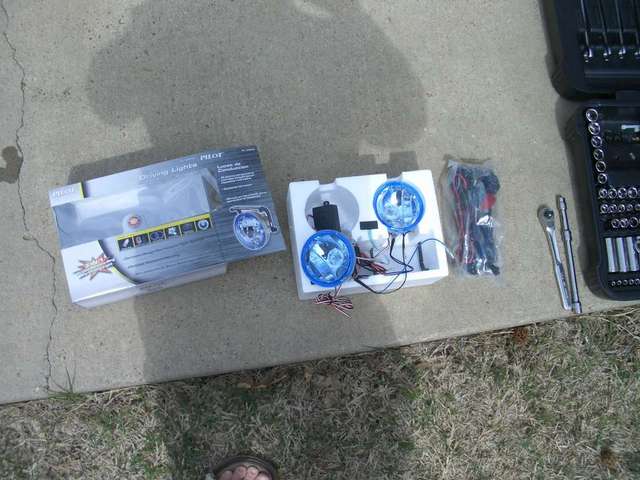 20 Dollar Pilot Driving Lights from AutoZone